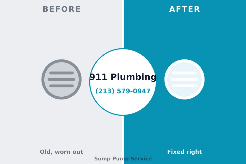 Before and after: plumbing repair Grantville, GA